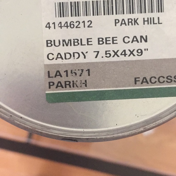 Bumble Bee Can Caddy Fall Decor - Picture 3 of 3